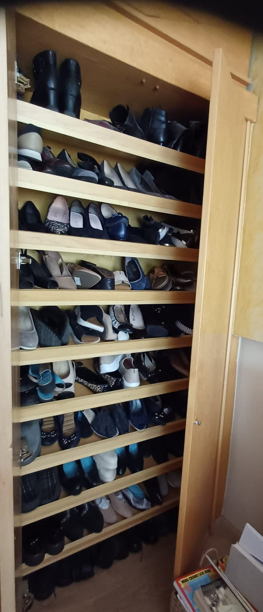 2 Door Closet - Shoe Cabinet